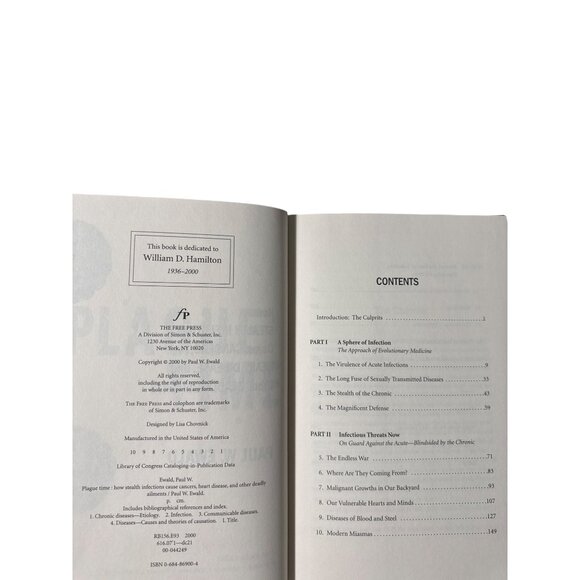 Plague Time How Stealth Infections Cause Cancers Heart Disease Ewald HC DJ 1st - Picture 7 of 16